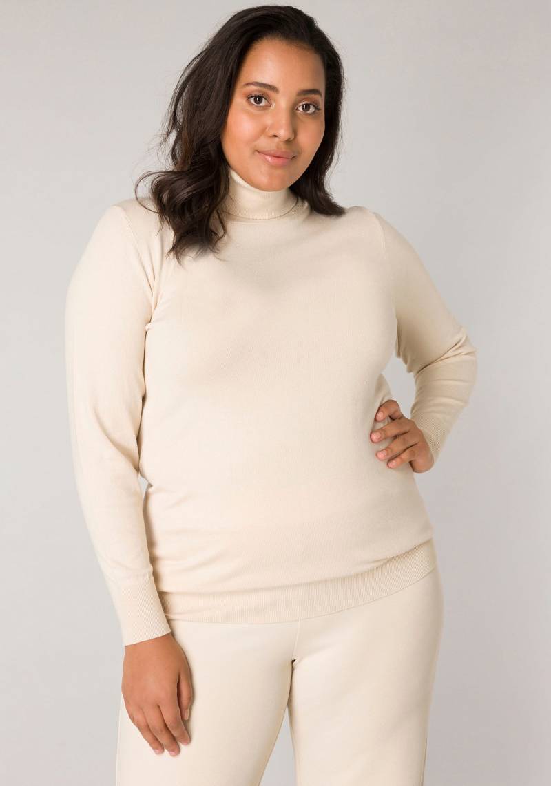 Base Level Curvy Rollkragenpullover »BAS-YUENA« von Base Level Curvy