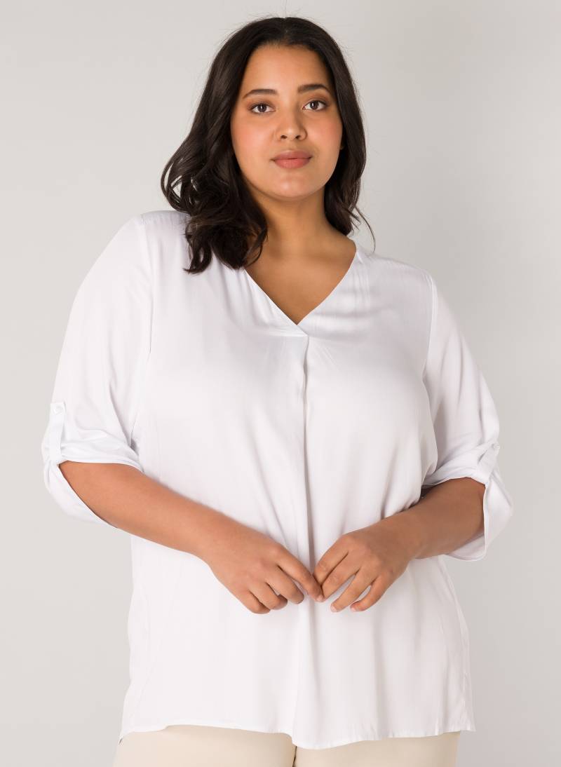 Base Level Curvy Shirtbluse »Yanina«, mit V-Ausschnitt von Base Level Curvy