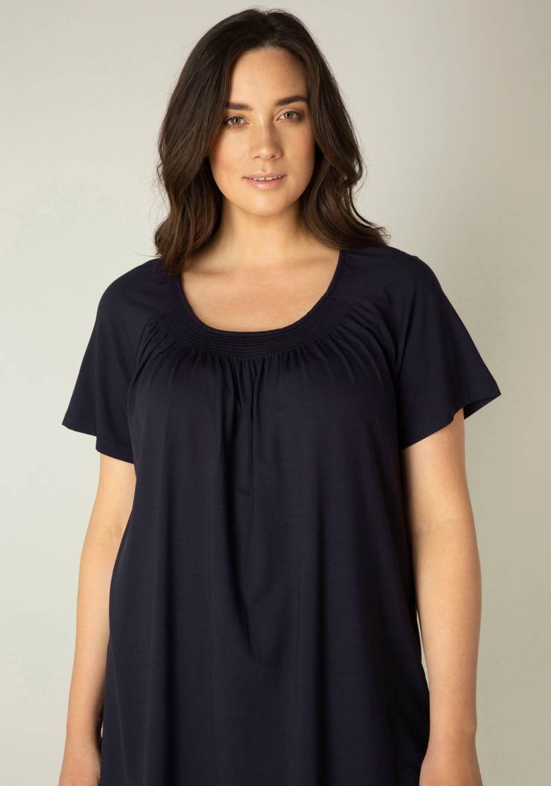 Base Level Curvy T-Shirt »Yokia«, In formstabiler Baumwoll-Mischqualität von Base Level Curvy