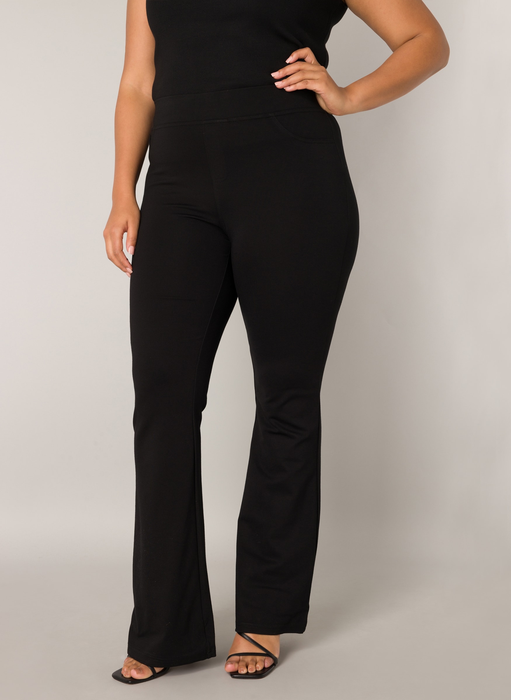 Base Level Curvy Treggings »Allie«, Aktuelle Boocut-Form von Base Level Curvy