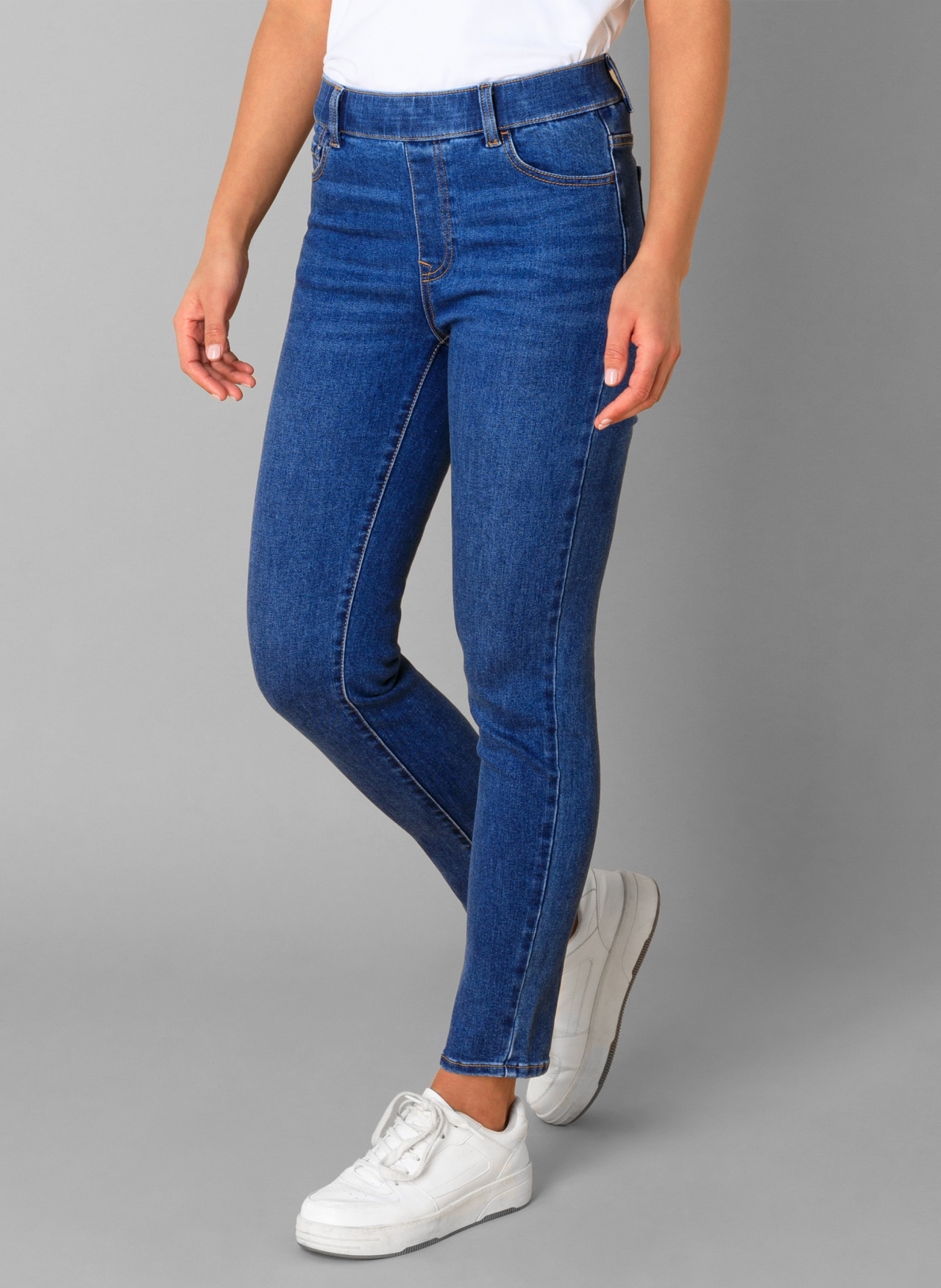 Base Level Jeggings »Anabel«, in blauer Waschung Base Level Jeggings »Anabel«, in blauer Waschung von Base Level