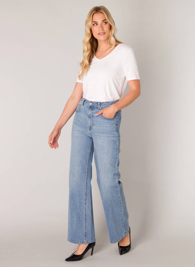 Base Level Weite Jeans »Amy«, mit Waschung von Base Level