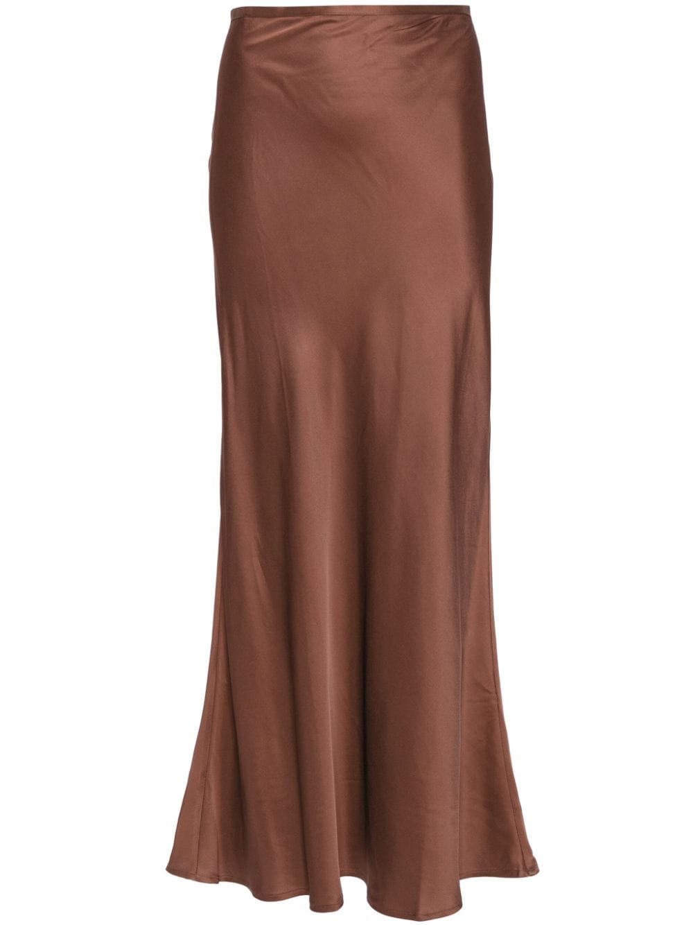 Baserange Dydine flared maxi skirt - Brown von Baserange