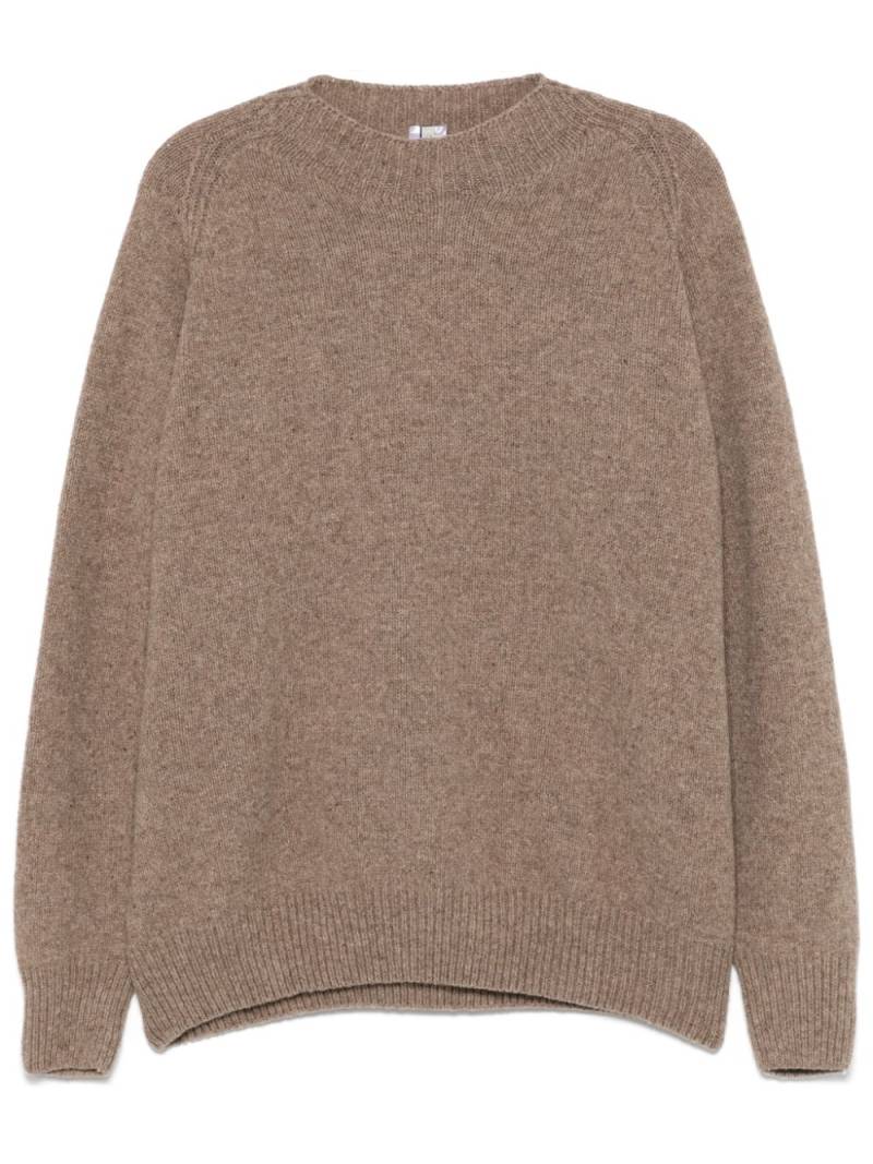 Baserange merino-wool sweater - Brown von Baserange