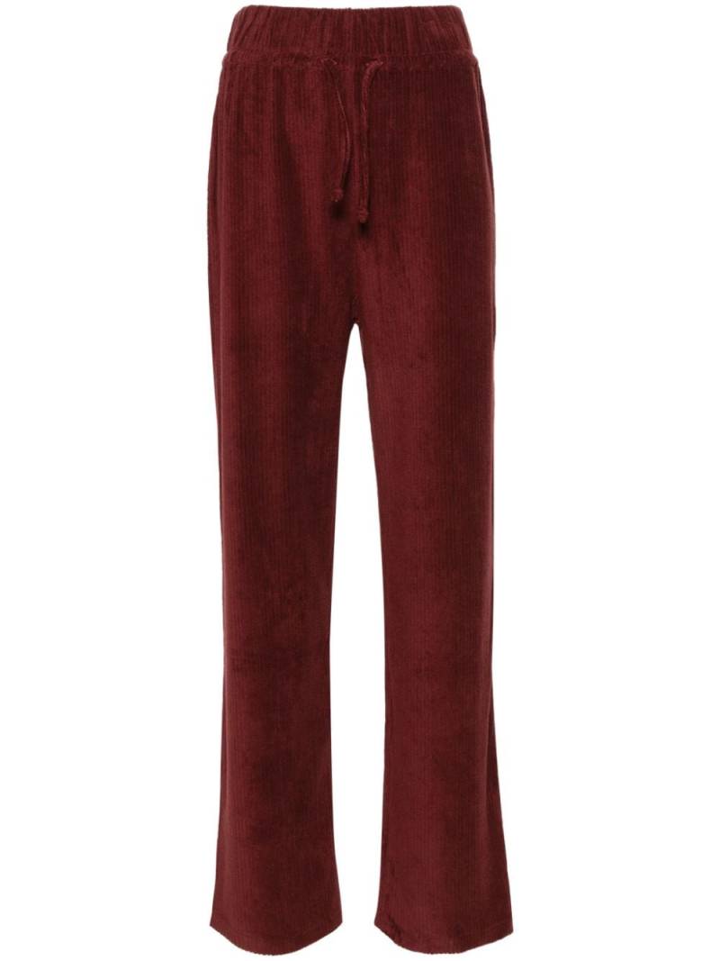 Baserange straight-leg trousers - Red von Baserange