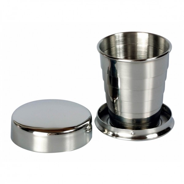Basic Nature - Ausziehbarer Becher Gr 75 ml grau Basic Nature - Ausziehbarer Becher Gr 75 ml grau von Basic Nature