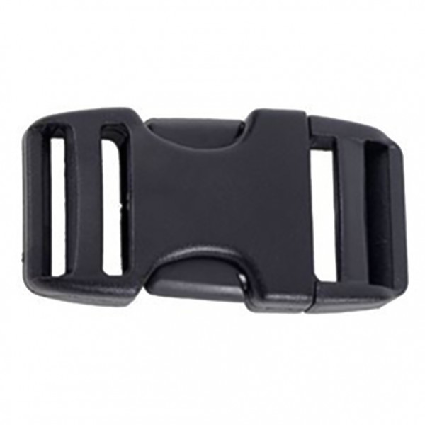 Basic Nature - Steckschließe Dual - Schnalle Gr 25 mm;50 mm schwarz Basic Nature - Steckschließe Dual - Schnalle Gr 25 mm;50 mm schwarz von Basic Nature