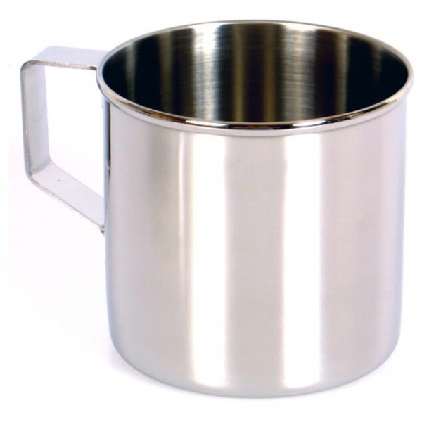 Basic Nature - Zebra Edelstahlbecher Gr 0,25 l;0,4 l;0,5 l grau Basic Nature - Zebra Edelstahlbecher Gr 0,25 l;0,4 l;0,5 l grau von Basic Nature