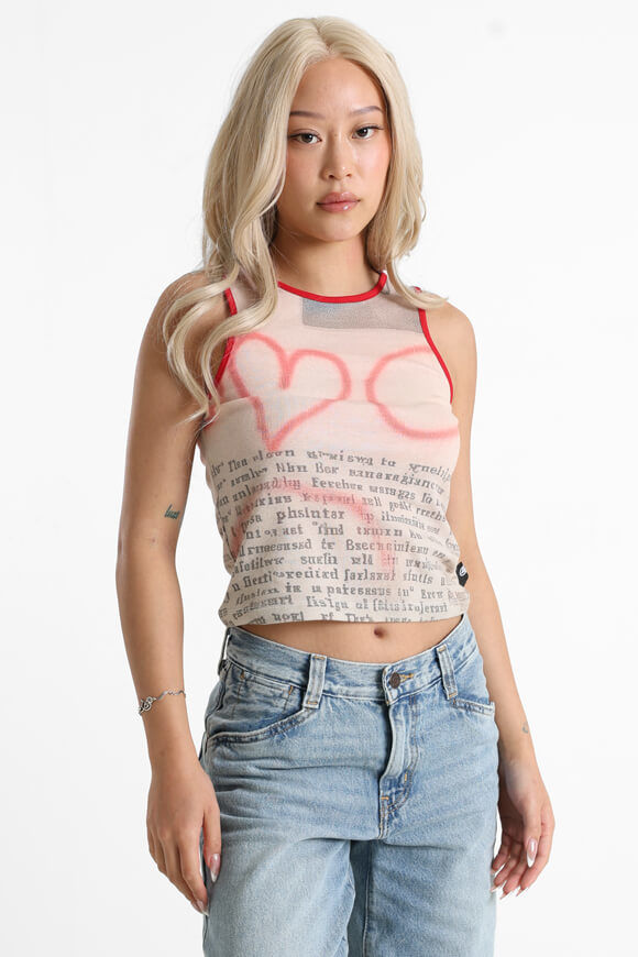 Basic Pleasure Mode Bobby Crop Tanktop | Beige | Damen | S Basic Pleasure Mode Bobby Crop Tanktop | Beige | Damen | S von Basic Pleasure Mode