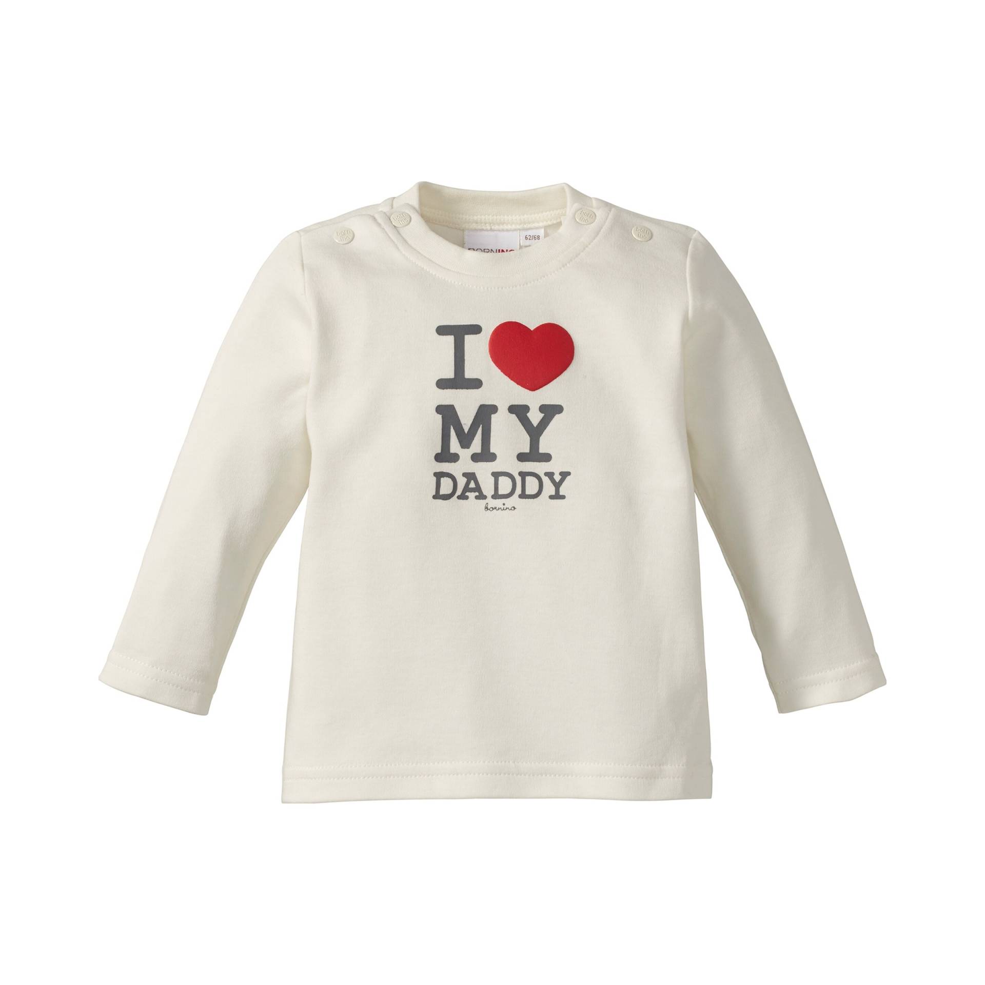 Shirt langarm Love von Bornino