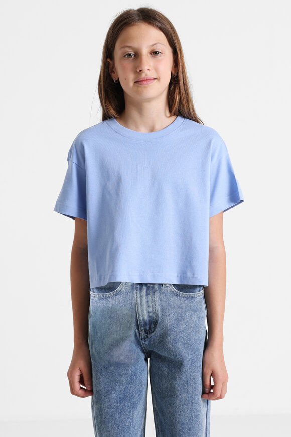 Basigal Girls Crop T-Shirt | Blau | Mädchen  | 10 von Basigal Girls