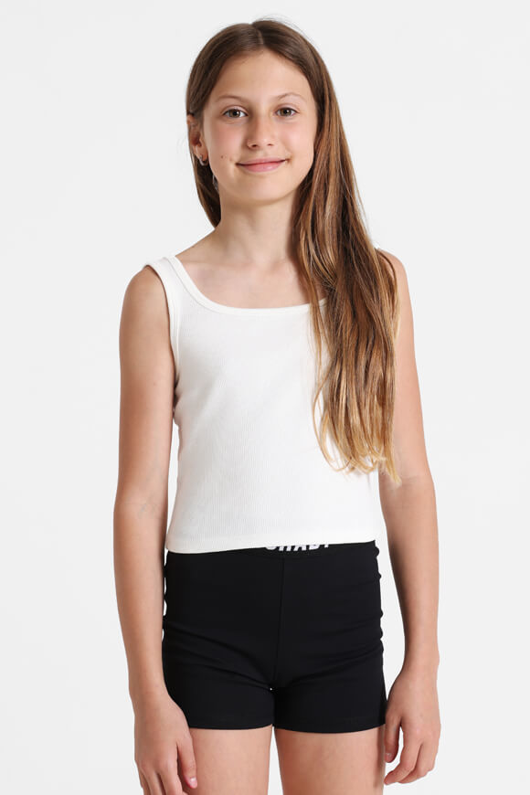 Basigal Girls Geripptes Crop Tanktop | Offwhite | Mädchen  | 10 von Basigal Girls