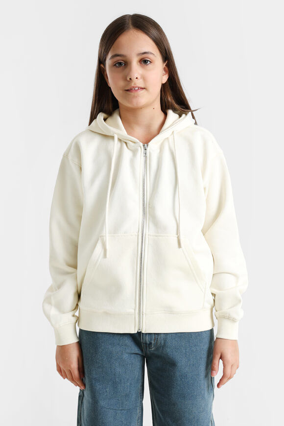 Basigal Girls Kapuzensweatjacke | Creme | Mädchen  | 10 von Basigal Girls