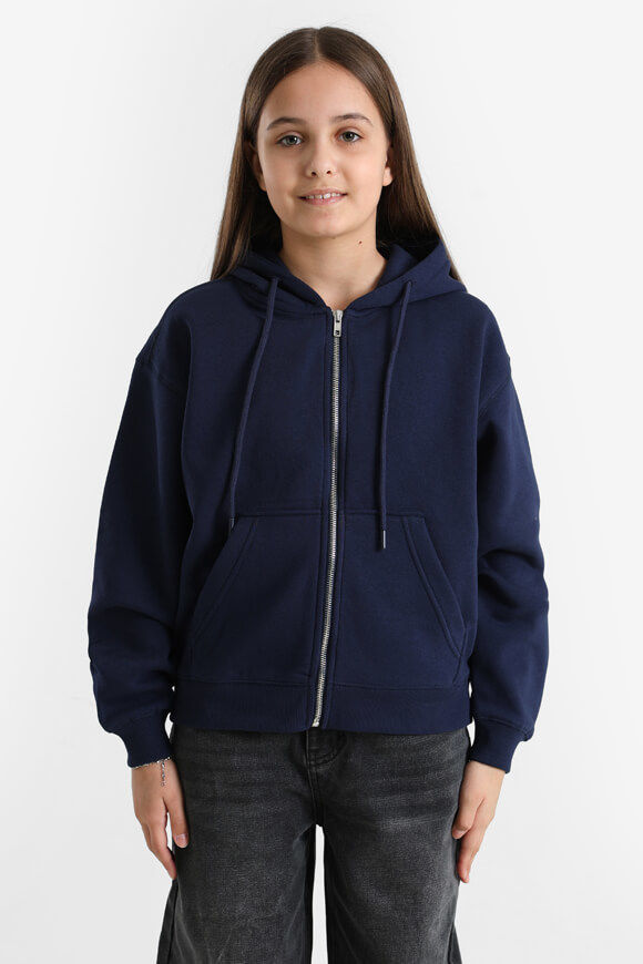 Basigal Girls Kapuzensweatjacke | Marineblau | Mädchen  | 10 von Basigal Girls