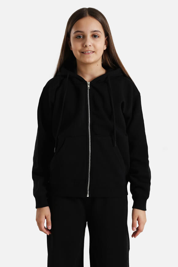 Basigal Girls Kapuzensweatjacke | Schwarz | Mädchen  | 10 von Basigal Girls