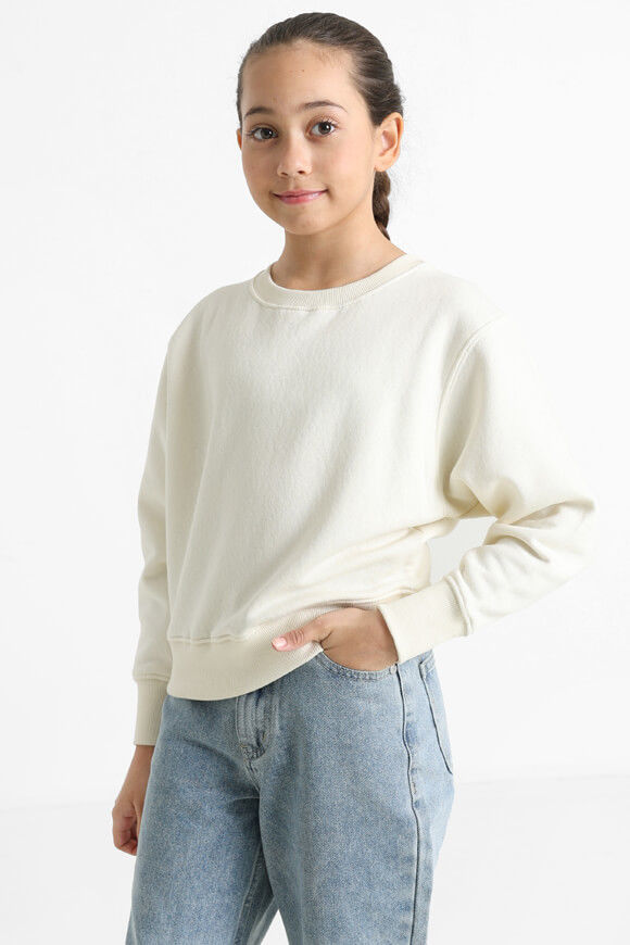 Basigal Girls Sweatshirt | Creme | Mädchen  | 10 von Basigal Girls