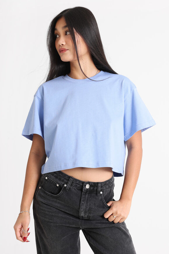 Basigal Crop T-Shirt | Hellblau | Damen  | XS von Basigal