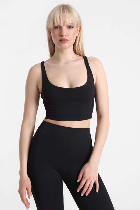 Basigal Crop Top | Schwarz | Damen  | L von Basigal