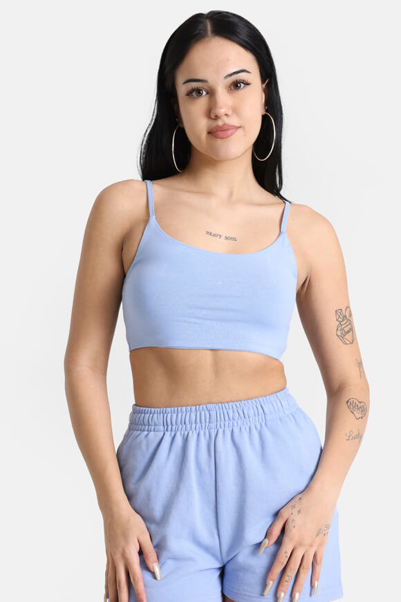 Basigal Crop Trägertop | Hellblau | Damen  | XS von Basigal