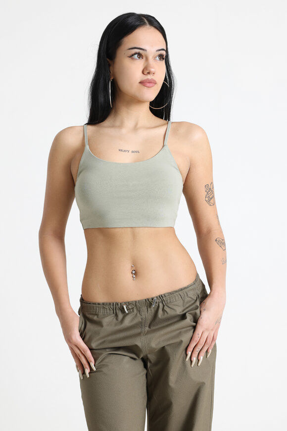 Basigal Crop Trägertop | Sage | Damen  | XS von Basigal