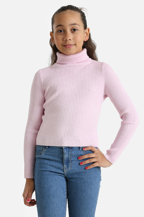 Basigal Gerippter Crop Strickpullover | Pink | Mädchen  | 10 von Basigal