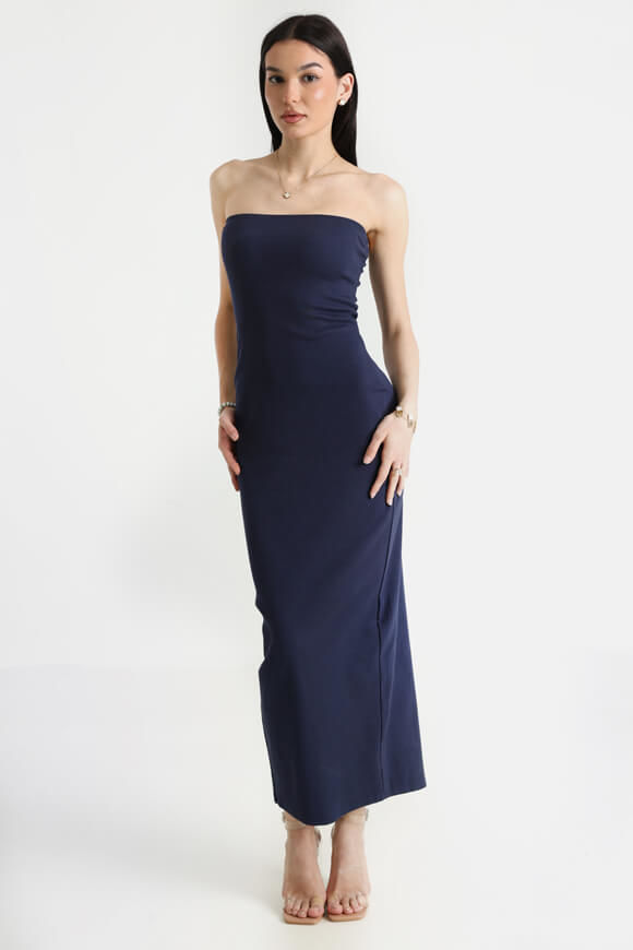 Basigal Geripptes Bandeau Maxikleid | Marineblau | Damen | S Basigal Geripptes Bandeau Maxikleid | Marineblau | Damen | S von Basigal