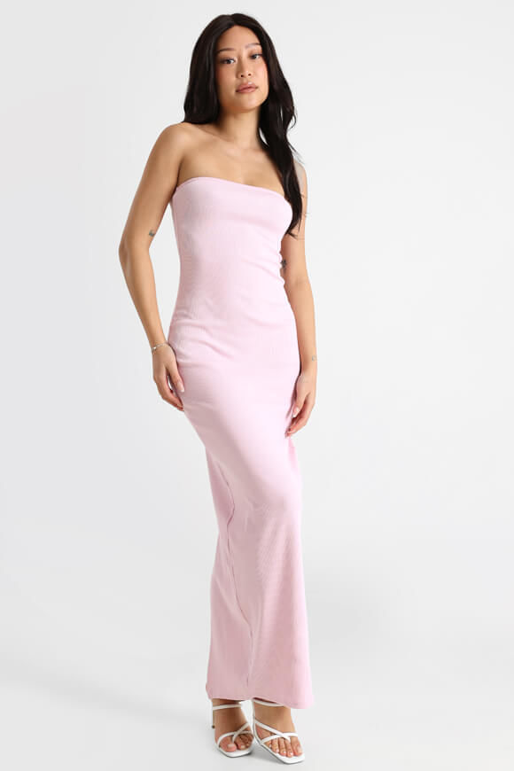 Basigal Geripptes Bandeau Maxikleid | Rosa | Damen  | L von Basigal