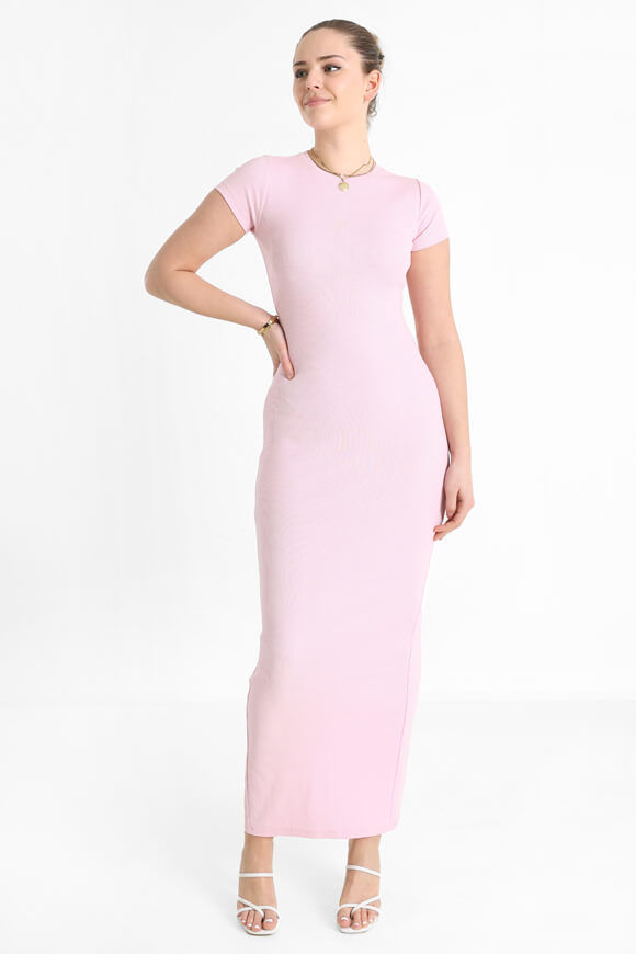 Basigal Geripptes Maxikleid | Rosa | Damen  | L von Basigal