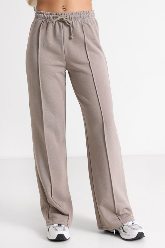 Basigal Wide Leg Sweathose | Taupe | Damen  | XS von Basigal