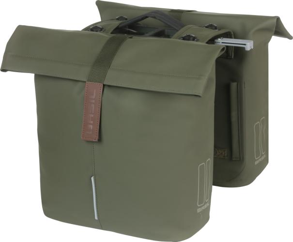 Basil City Doppel Gepäckträger Seitentasche Pannier Bag MIK von Basil