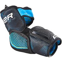 BAUER Kinder Hockey-Ellbogenschoner X Elbow Pad Junior schwarz | 22-25CM von Bauer