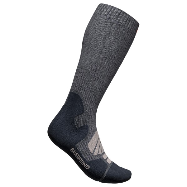 Bauerfeind Sports - Outdoor Merino Compression Socks - Kompressionssocken Gr 42-45 - M: 36-41 cm grau von Bauerfeind Sports