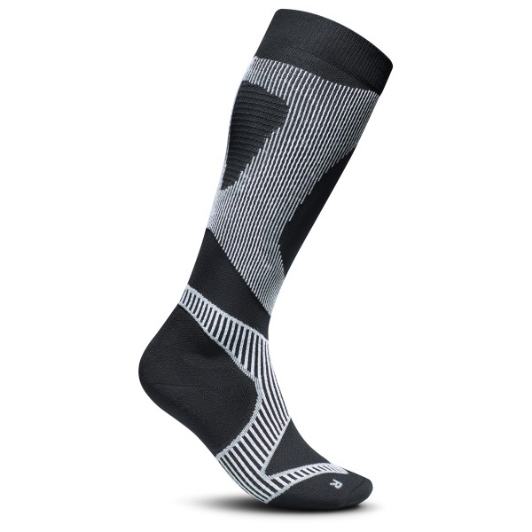 Bauerfeind Sports - Run Performance Compression Socks - Kompressionssocken Gr 38-40 - L: 41-46 cm grau von Bauerfeind Sports