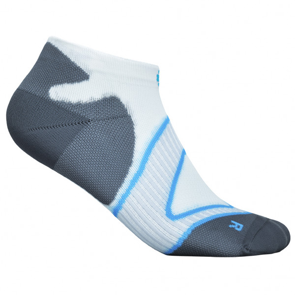 Bauerfeind Sports - Run Performance Low Cut Socks - Laufsocken Gr 38-40 grau/blau von Bauerfeind Sports