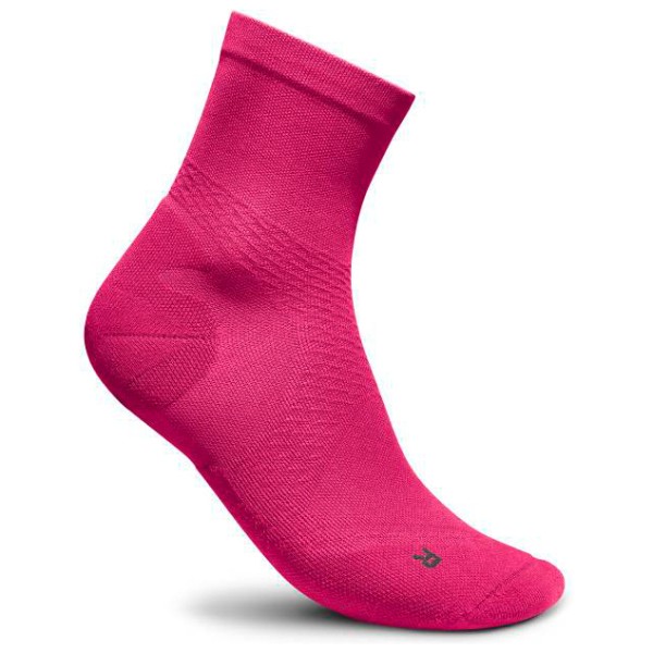 Bauerfeind Sports - Run Ultralight Mid Cut Socks - Laufsocken Gr 38-40 rosa von Bauerfeind Sports