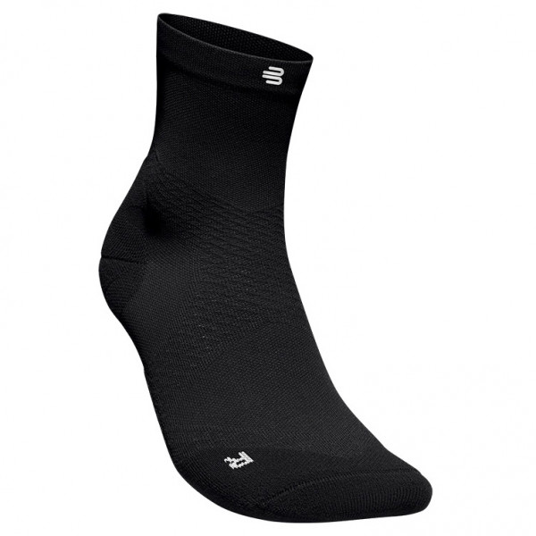 Bauerfeind Sports - Run Ultralight Mid Cut Socks - Laufsocken Gr 38-40 schwarz von Bauerfeind Sports