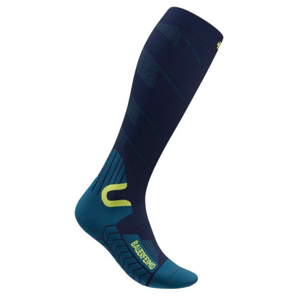 Bauerfeind Sports - Ski Touring Compression Socks - Skisocken Gr 38-41 - S: 31-36 cm blau von Bauerfeind Sports