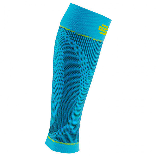 Bauerfeind Sports - Sports Compression Sleeves Lower Leg - Beinlinge Gr L - Extra Long blau von Bauerfeind Sports