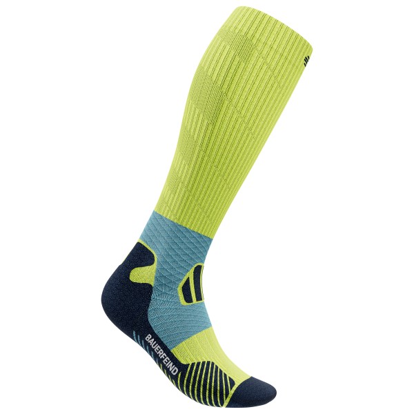 Bauerfeind Sports - Trail Run Compression Socks - Laufsocken Gr 46-49 - S: 31-36 cm grün von Bauerfeind Sports