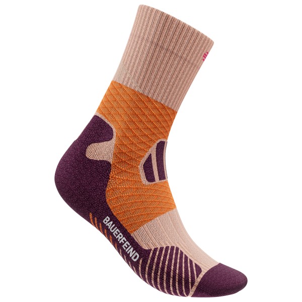 Bauerfeind Sports - Women's Trail Run Mid Cut Socks - Laufsocken Gr 39-42 bunt von Bauerfeind Sports