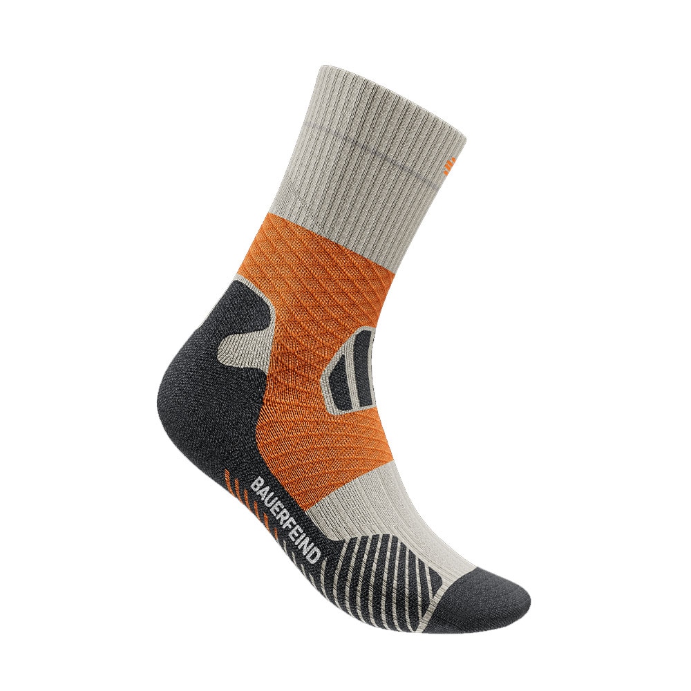 Bauerfeind Kompressionsstrümpfe »Trail Run Mid Cut Socks, Women« von Bauerfeind