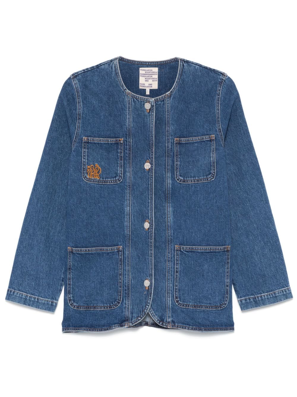 Baum Und Pferdgarten Beata denim jacket - Blue von Baum Und Pferdgarten