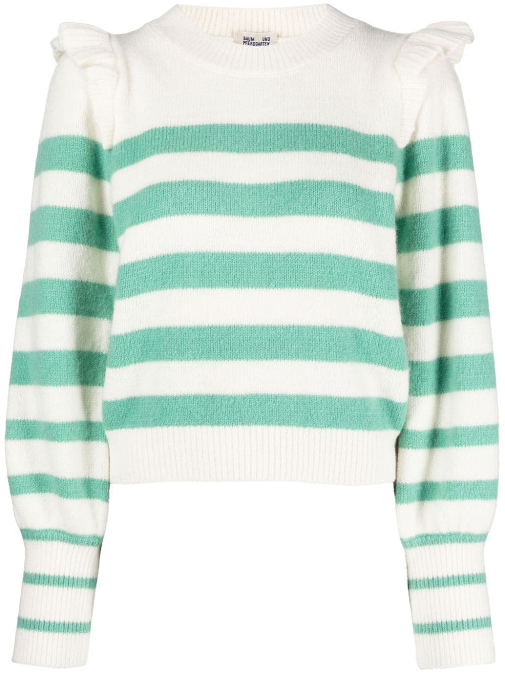 Baum Und Pferdgarten Camryn striped knitted jumper - Neutrals