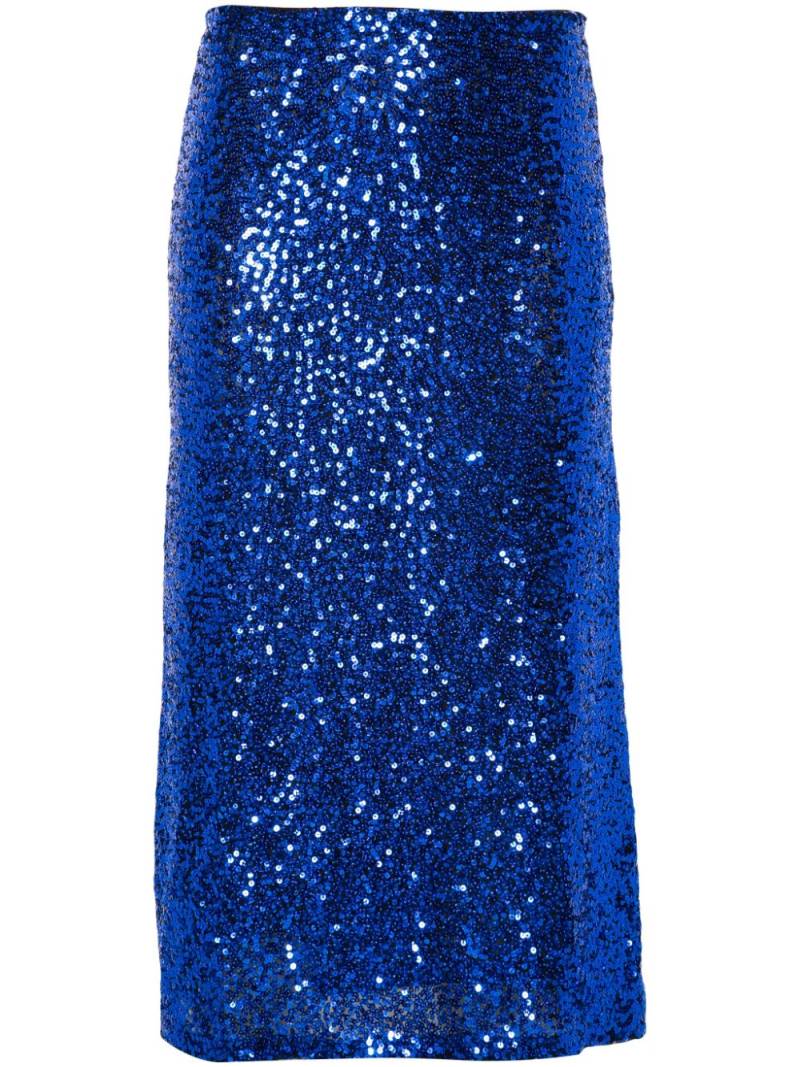 Baum Und Pferdgarten Jolette sequinned skirt - Blue von Baum Und Pferdgarten