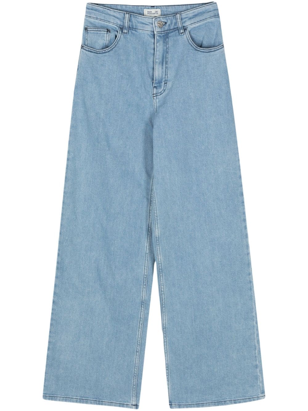 Baum Und Pferdgarten Nini high-rise wide-leg jeans - Blue von Baum Und Pferdgarten