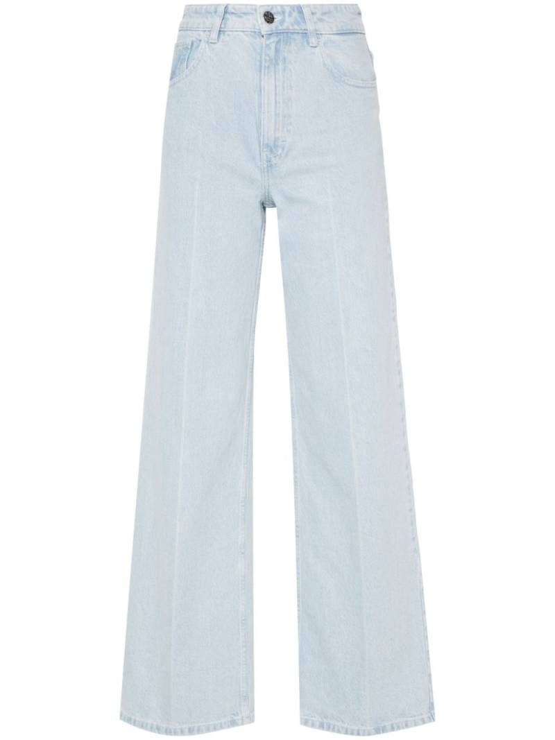 Baum Und Pferdgarten Nini high-waisted straight trousers - Blue von Baum Und Pferdgarten