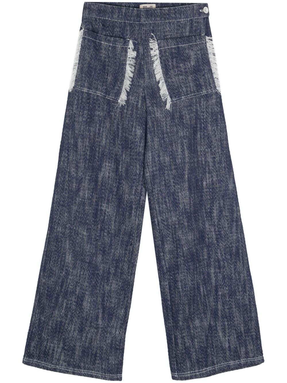 Baum Und Pferdgarten Nula mid-rise straight-leg trousers - Blue von Baum Und Pferdgarten