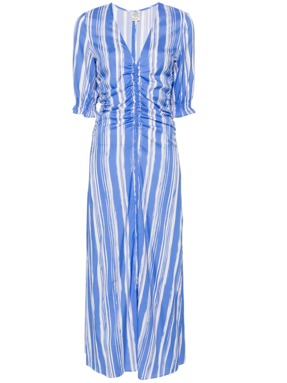 Baum Und Pferdgarten striped maxi dress - Blue von Baum Und Pferdgarten