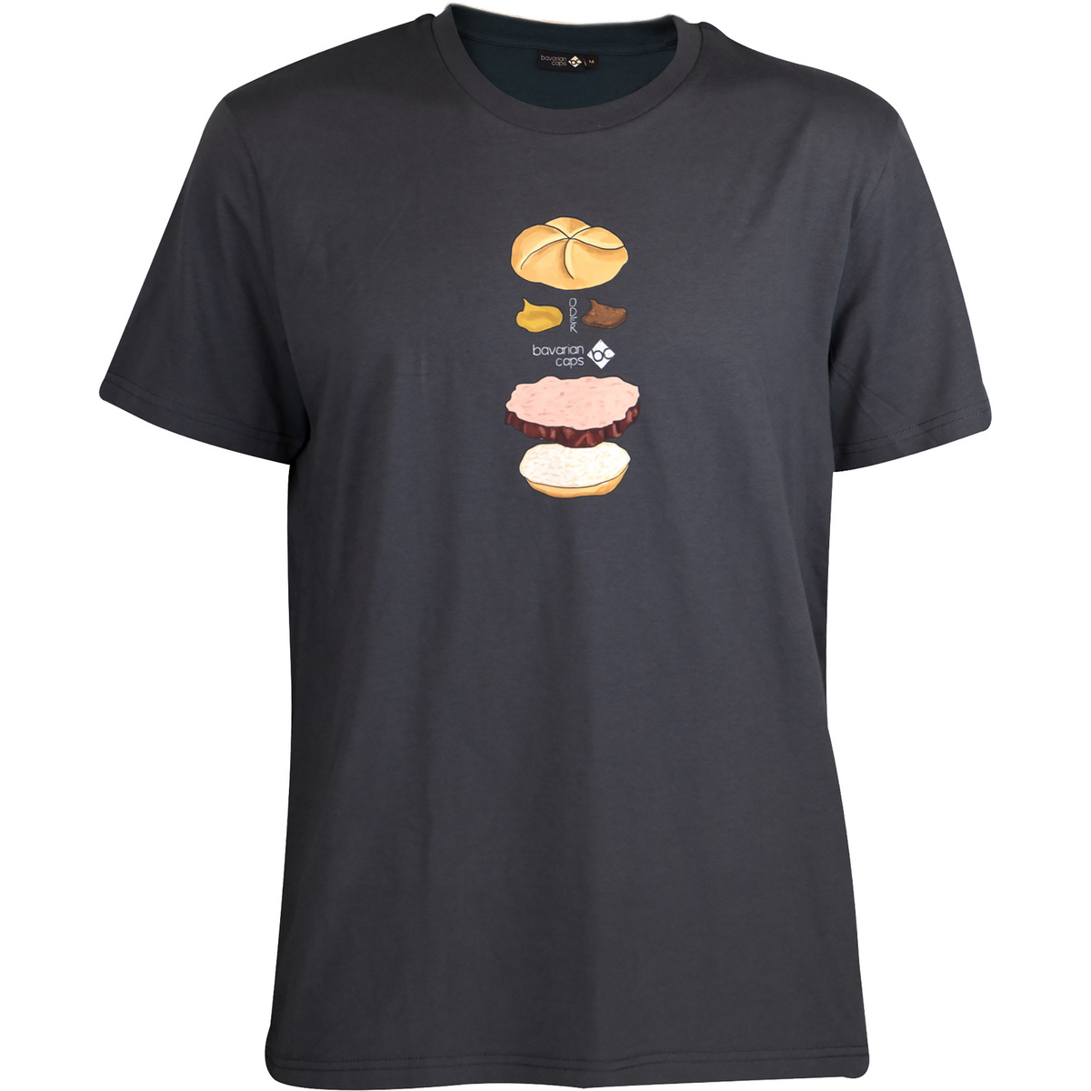 Bavarian Caps Herren Bavarian Burger T-Shirt Bavarian Caps Herren Bavarian Burger T-Shirt von Bavarian Caps