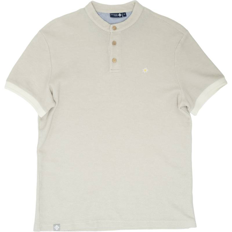 Bavarian Caps Herren Edelweiß Feinstrick Polo T-Shirt von Bavarian Caps